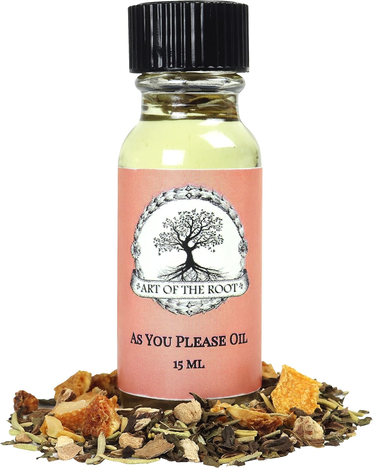 As You Please Oil | Handmade with Herbs & Essential Oils | Control, Dominance & Fidelity Rituals | Wiccan Pagan Conjure Hoodoo Magick