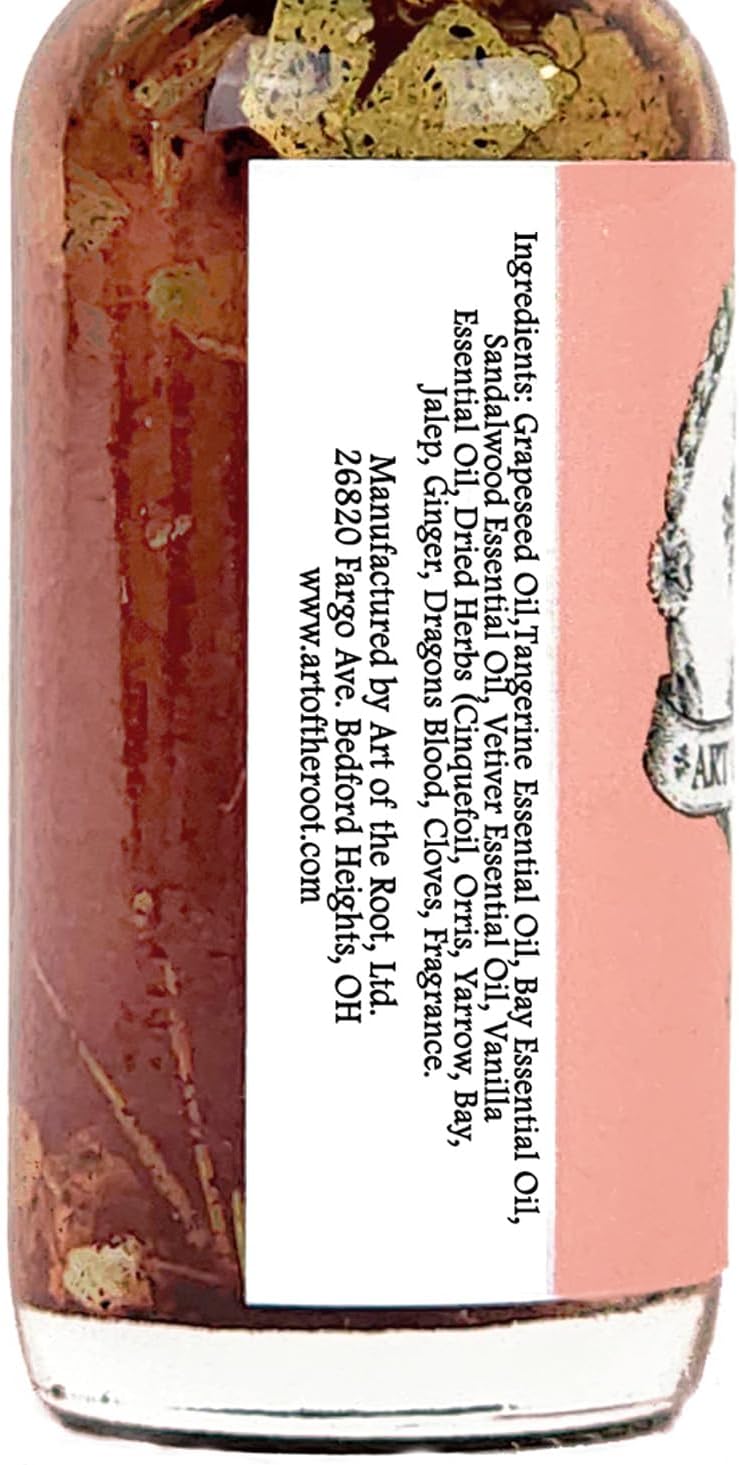 Bad Ass B*tch Oil by Art of the Root | Handmade Oil with Dragon’s Blood | Spirituality, Wiccan, Pagan, Conjure | Power, Success, Attraction, Achievement & Rituals